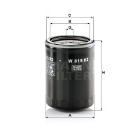 Фильтр масляный MANN-FILTER W 815/82
